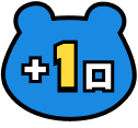 +1口