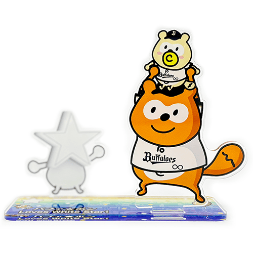 バファローズ☆ポンタ 白星アクリルスタンド