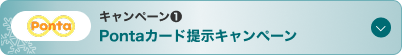Pontaロゴ キャンペーン1 Pontaカード提示キャンペーン