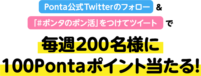 みんなのポン活教えて！」フォロー＆ツイートキャンペーン｜共通