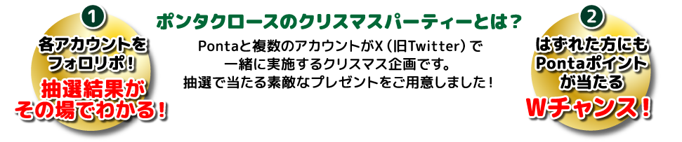 ポンタクロースのクリスマスパーティーとは？