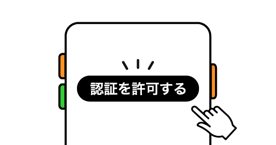 認証を許可する