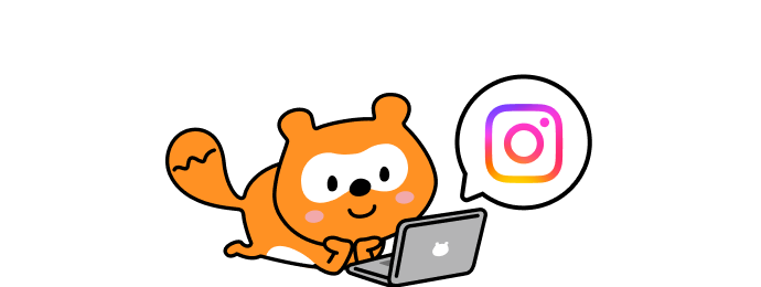 手順イメージ Instagram ponta