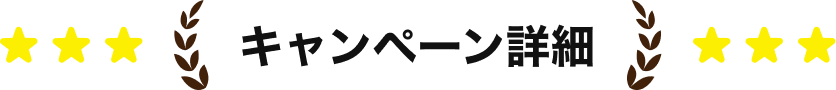 キャンペーン詳細