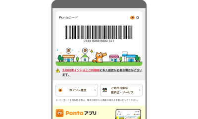 該当部分イメージ Ponta