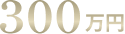300万円